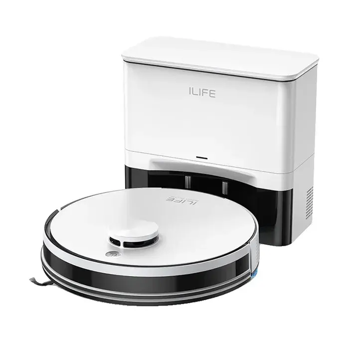 ILIFE A30PRO Aspirateur robot sans fil 5000Pa — 180 min réservoir 200 ml blanc (UE)