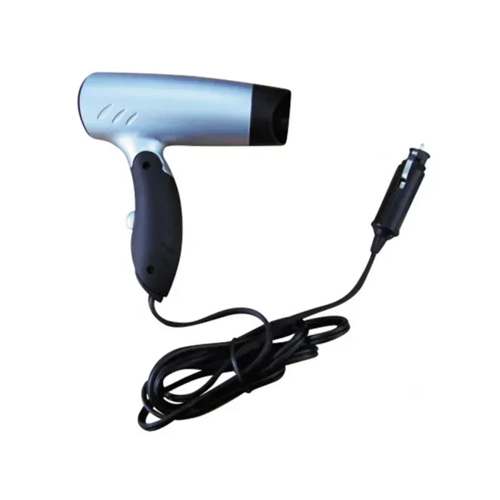 INCASA Sèche Cheveux 12 Volts Manche Repliable Camping-Car Bateau