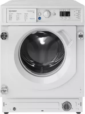Indesit - Lave Linge Hublot Encastrable Biwmil9146fr - 9 Kg - 1400 Tr/Min - Classe A - Moteur Induction