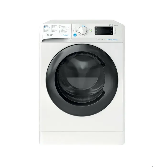 Indesit - Lave Linge Séchant Hublot Bde96435wkvfr - 9/6 Kg - 1400 Tr/Min - Classe D - Moteur Induction — vue 2