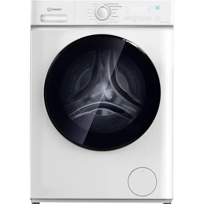 Indesit - Lave Linge Séchant Hublot Idma75364mytimefr - 7/5 Kg - 1400 Tr/Min - Moteur Induction — vue 2