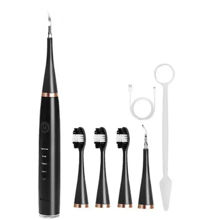 INF Brosse à dents électrique avec antitartre Le noir