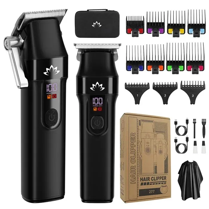 INF Ensemble de Tondeuses à Cheveux Professionnelles pour Hommes - Tondeuse Principale et Tondeuse de Détail - Multiples Options de