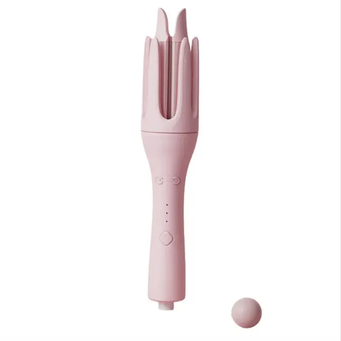 INF Fer à Boucler Électrique Automatique 32mm - Ondes Sans Effort avec Température Réglable Rose