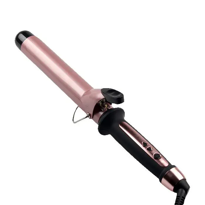 INF Fer à friser à trois tiges Chauffage facile et rapide Blanc/Or Le noir 32mm