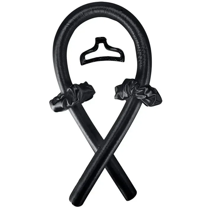 INF Kit de bouclage pour boucler les cheveux sans chaleur et fer à friser Noir