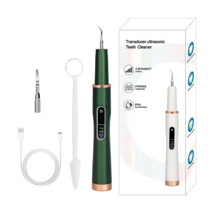 INF Nettoyeur de dents à ultrasons Vert
