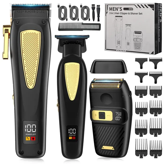 INF Tondeuse à cheveux tondeuse et rasoir professionnels