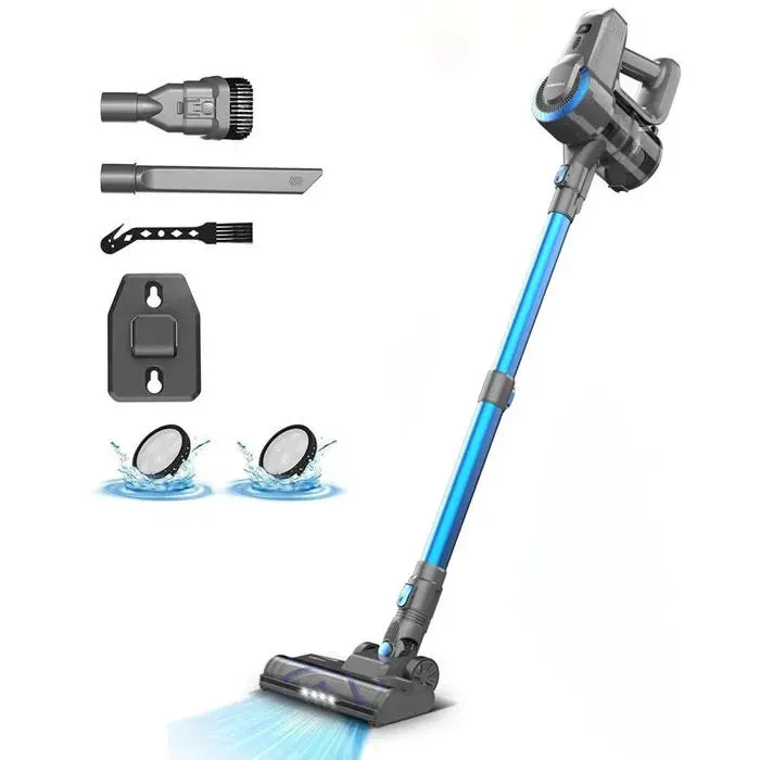 INSE N300 Aspirateur Balai sans Fil – 20KPa de Succion Ultra Léger