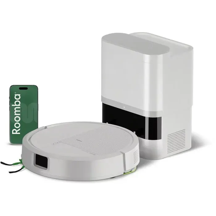 Irobot - Robot Aspirateur Laveur Roomba Combo 115 + Auto Empty — vue 2