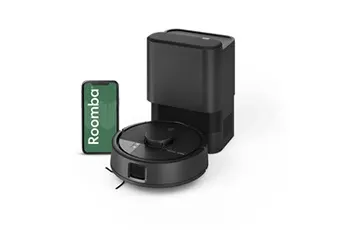 Irobot - Robot Aspirateur Laveur Roomba Mini Noir F155040 — vue 2