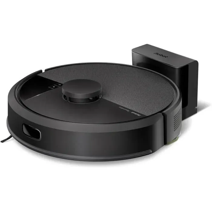 iRobot Roomba 105 Combo - Robot Aspirateur Laveur 2en1 - Puissance dAspiration de 7KPa - Navigation LiDAR - Détection des Tapis