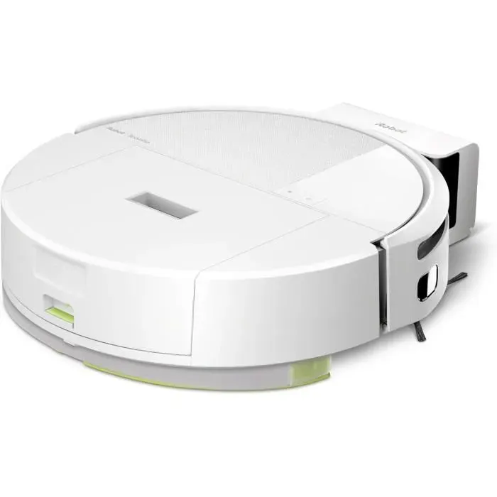 iRobot Roomba 205 DustCompactor Combo - Compacte automatiquement Les débris à l’intérieur du robot jusquà 60 J - Clearview LiDAR