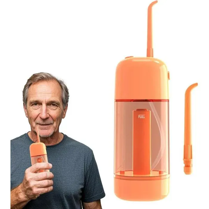 Irrigateur buccal à eau - Outil dirrigation orale nettoyeur électrique étanche authentique 14x55cm soin des dents et gencives