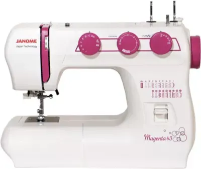 Janome - Machine À Coudre Magenta 43
