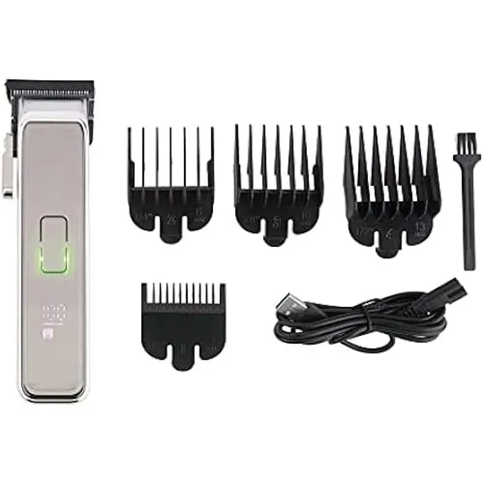 JATA JBCP3325 Machine à couper les cheveux et Raser Homme avec 4 guides de coupe de 3 à 13 mm Utilisation avec et sans fil 3