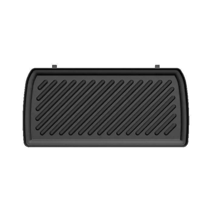 Jeu de plaques pour gaufrier - LAGRANGE - Mini Maxi (Ref. 028XXX) - Noir - Plaques panini - Clip rapide