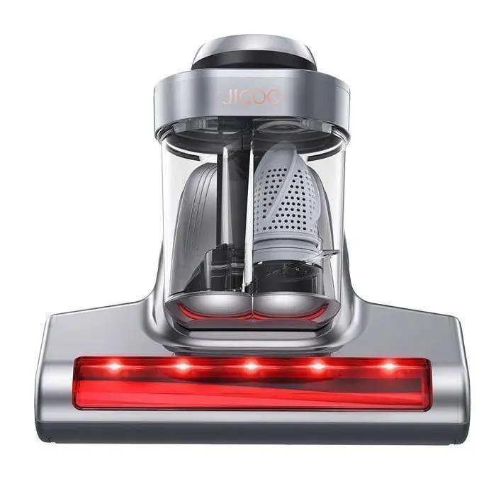JIGOO J300 Pro Aspirateur de Matelas Intelligent à Double Réservoir - Filtration à Double Réservoir - Moteur 550W - Aspiration 4kPaJ — coloris Gris
