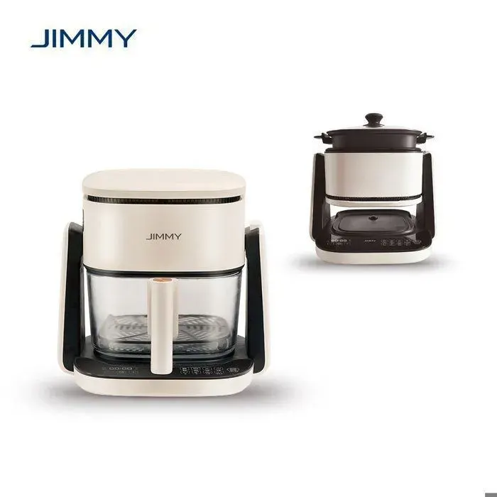 JIMMY AF3 Multifonction Friteuse à Air et Grill 2-en-1 - Circulation dAir Chaud 3D - Écran LED — coloris Beige