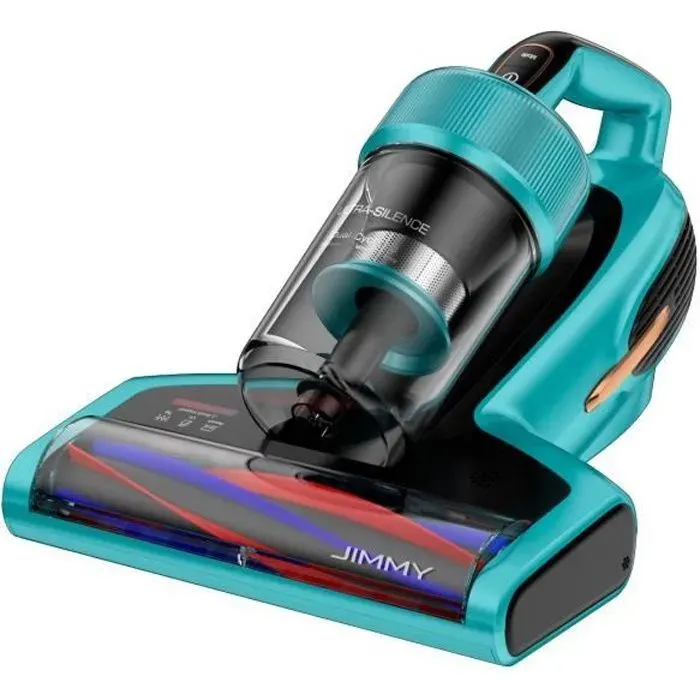 JIMMY BX7 Pro Aspirateur Anti acariens avec Stérilisation UV et ultrasons et Capteur Intelligent de Saleté - Bleu