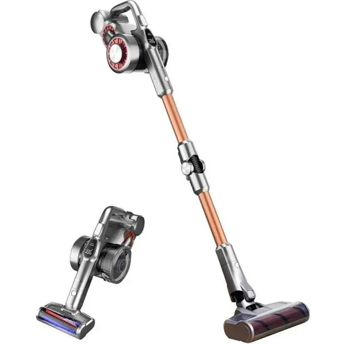 JIMMY H9 Pro Aspirateur sans fil portable 24000Pa aspiration 200AW forte aspiration Temps de fonctionnement 80 minutes Affichage LED