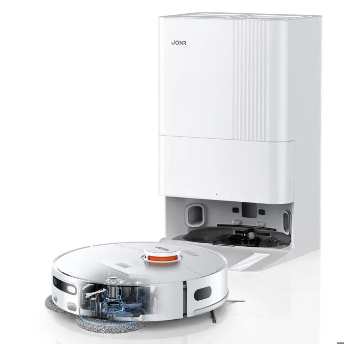JONR P20 Pro-Aspirateur Robot 9000Paavec Automatique StationSéchage à l’air ChaudNettoyage Adaptatif des Bords-Contrôle APP