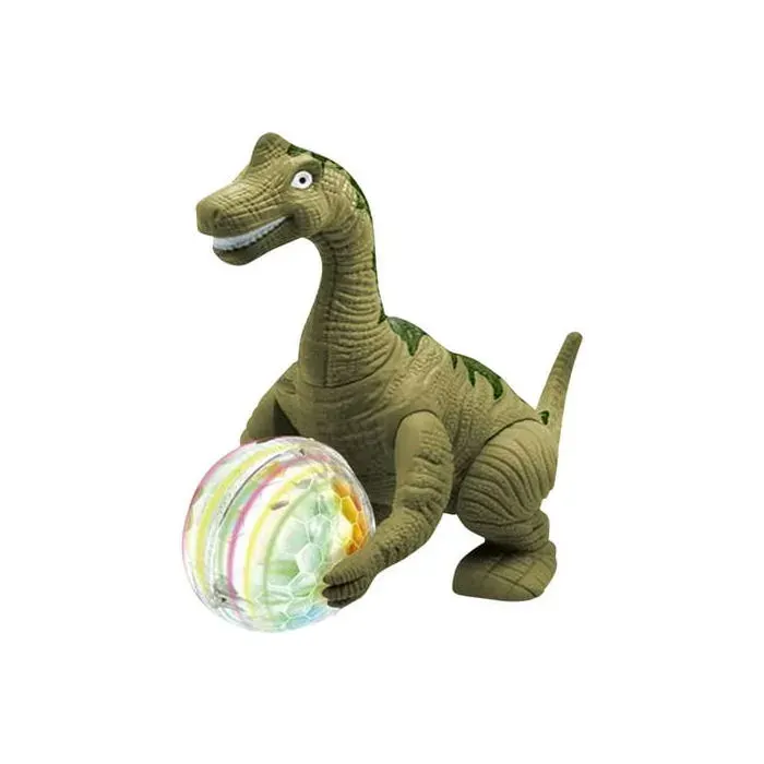 Jouet dinosaure électrique mécanique rampant lumière et son modèle de simulation cadeau déducation précoce