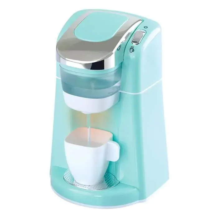 Jouez à la machine à café bleu avec des tasses 4dlg.