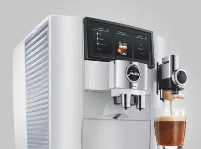 Jura - Expresso Broyeur J8 Twin Diamond White (Ea) — vue 10