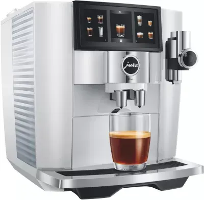Jura - Expresso Broyeur J8 Twin Diamond White (Ea) — vue 3