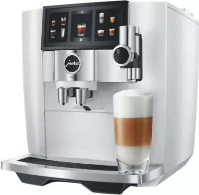 Jura - Expresso Broyeur J8 Twin Diamond White (Ea) — vue 8
