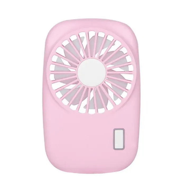 JZSH-Ventilateur portable - Mini ventilateur portable USB rose - vitesse réglable idéal femmes et enfants