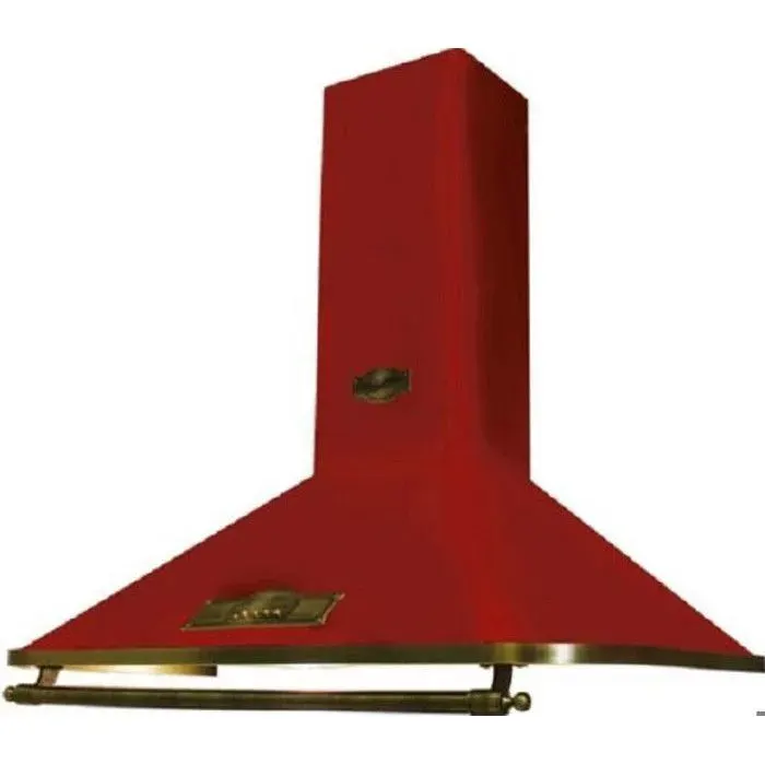 Kaiser Empire Hotte murale cheminée A6315 Rot Hotte aspirante rétro Bronze massif décoratif • Évacuation/recyclage • 910m³/h
