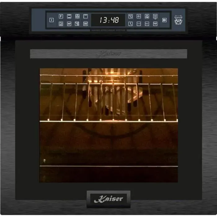 Kaiser Four encastrableEH 6306 RS Four encastrablenoir79L 15 fct. grill Friteuse Full Touch