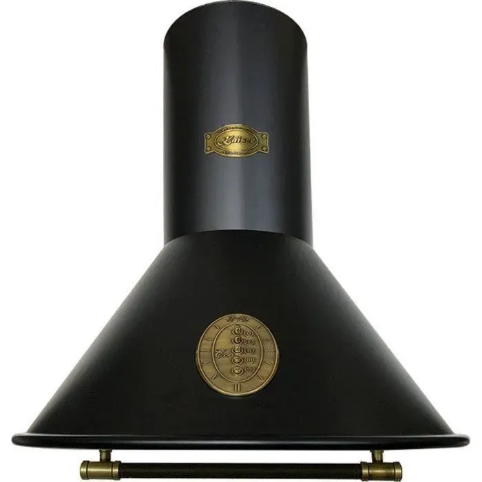 Kaiser Hotte murale 60 cm rétro 6423 Be Hotte aspirante vintage 910 m³/h • Noir métal massif • Évacuation/recyclage