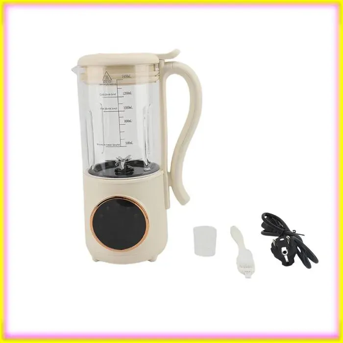 keenso Machine à Lait de Noix et Soja 14 L Multifonction Automatique avec Mixeur Lames Acier et Écran LED pour Maison UE 220V