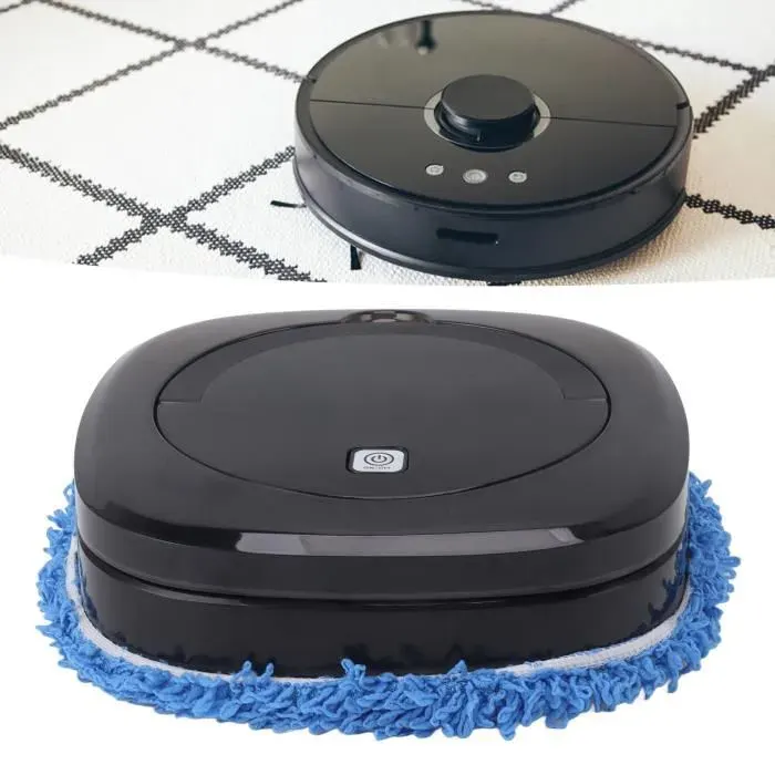 KEENSO Robot laveur de sol automatique Robot de nettoyage automatique des sols avec aspirateur à electromenager balayeuse