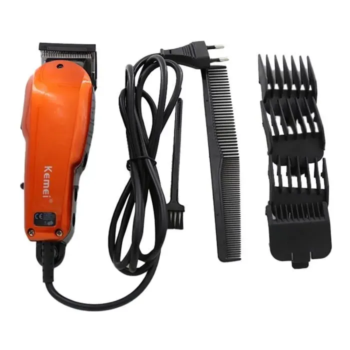 Kemei KM-9012 Machine de Coupe de Cheveux Tondeuse à Cheveux ÉLectrique Tondeuse à Cheveux Filaire Coupe de Cheveux Machine