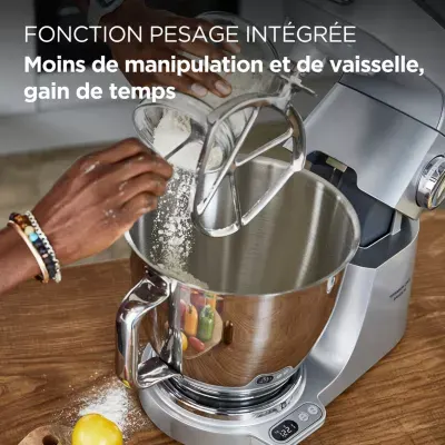 Kenwood - Robot Pâtissier Kvl85.009si Titanium Chef Baker Xl — vue 7