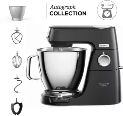 Kenwood - Robot Pâtissier Titanium Chefbaker Autograph Kvl85.004bk