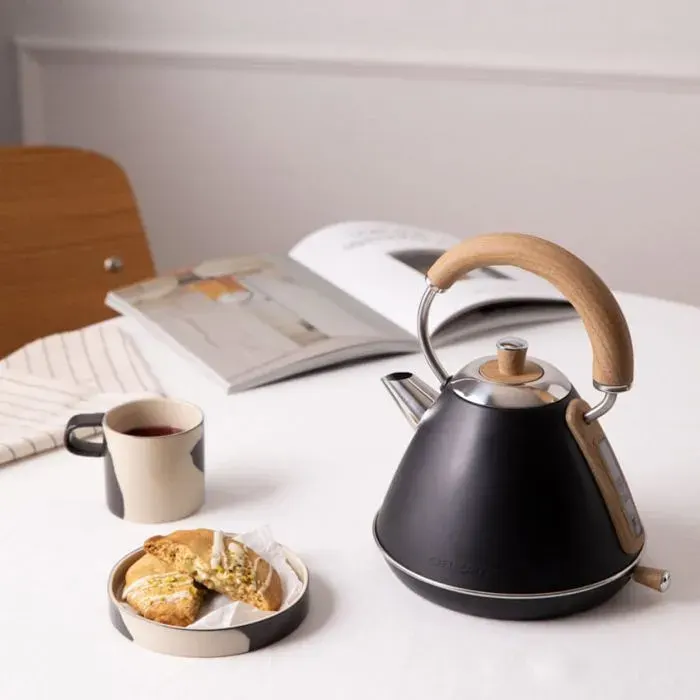 KETTLE RETRO - Bouilloire électrique 1L Noir
