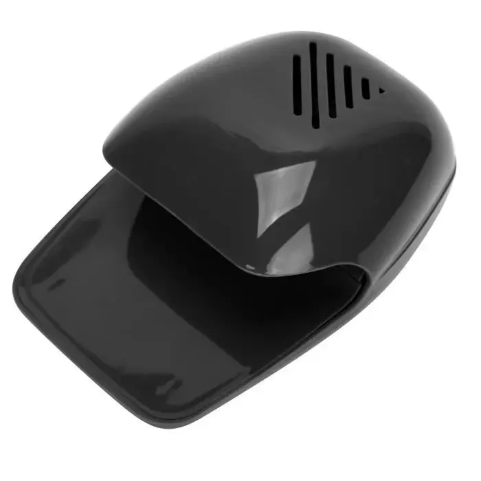 KIMISS Sèche-ongles Séchoir de Ventilateur à Ongles Professionnel Ménage Sèche‑vernis à Ongles Portable Outil Manucure(Noir