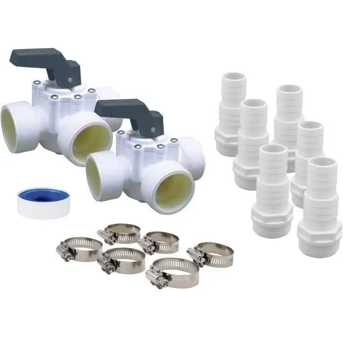 Kit by pass Universel UBBINK pour pompe à chaleur réchauffeur électrolyseur