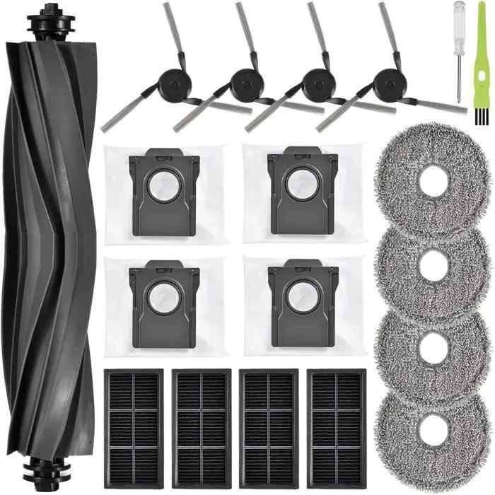 Kit daccessoires pour Dreame X40 Ultra Complete / X40 Master / L40 Ultra/Mova P50 Pro Ultra Robot Aspirateur