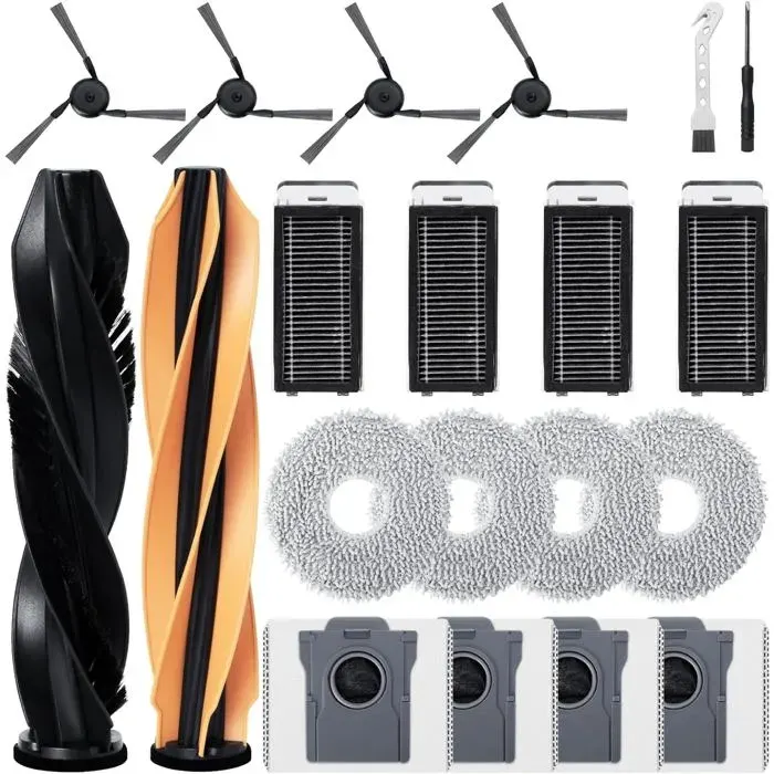 Kit DAccessoires Pour Dreame X50 Ultra Complete/L40S Pro Ultra/L50 Pro Ultra/X50 Master Pour Mova V50 Ultra Complete Aspi[BLE843]