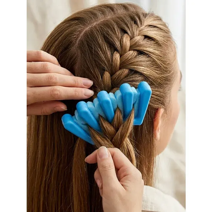 Kit de coiffure DIY 4 pièces : Torsadeur rapide et Fer à boucler professionnel