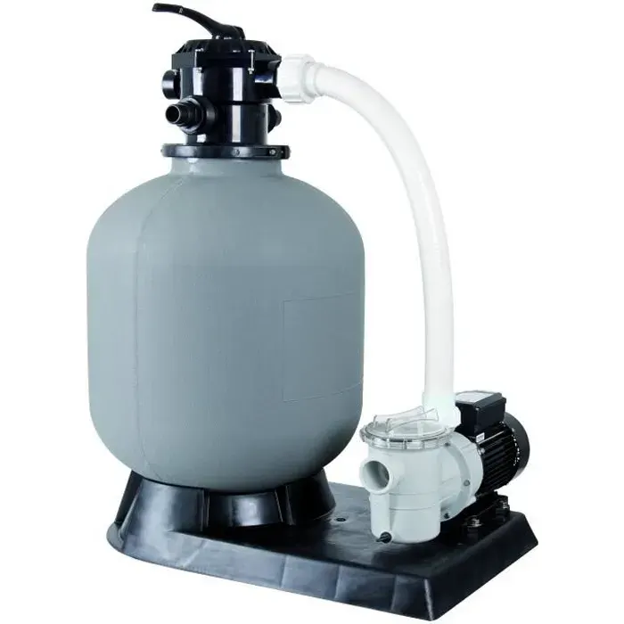 Kit de filtration à sable Ubbink pour piscine - Poolfilterset 500 - Débit max 9m3/h - Garantie 2 ans