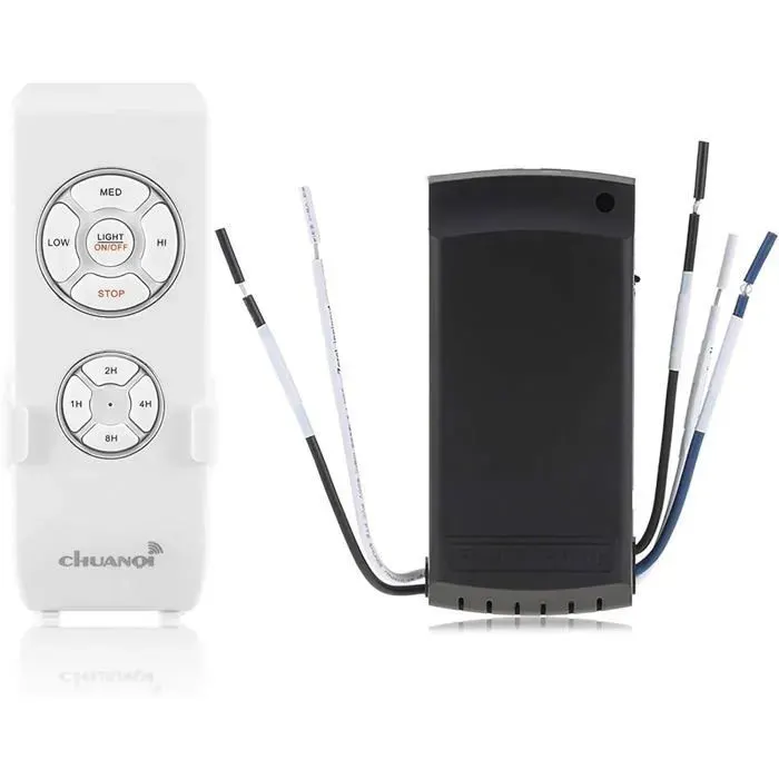 Kit de télécommande pour ventilateur de plafond minuterie télécommande sans fil 220 V universelle ODIPIE