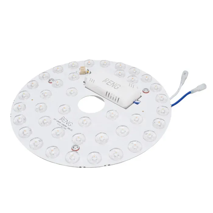 Kit déclairage de ventilateur de plafond LED 71 pouces 18W rénovation magnétique à intensité avec 3CCT 3000K/4200K/6500K