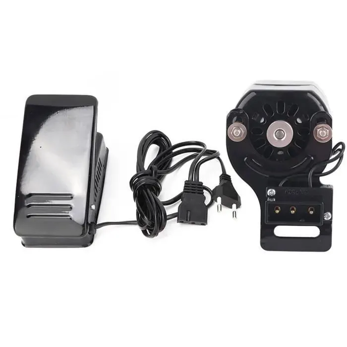 Kit moteur et pédale de machine à coudre OMABETA - Noir - Norme européenne (220v)